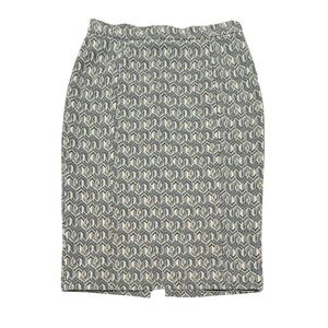 Anthropologie Maeve Emmy Textured Pencil Skirt Blue Gray Size Small W192